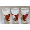 Image 3 : ESSO gas & oil vintage "Tony the Tiger" promo glasses x3