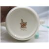 Image 5 : 851. Royal Doulton Bunnykins mug and porridge bowl, made in England