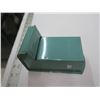 Image 5 : 857. Match safes, teal green metal and small silver made in Hong Kong