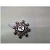 Image 2 : 894. Snowflake Rhinestone broach by Weiss, Germany