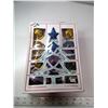 Image 3 : 905. Box of glass ornaments and honeycomb bells made in Japan