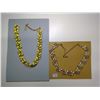 925. Pair of vintage floral metal necklaces