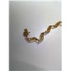 Image 2 : 927. Gold and silver tone bracelet with safety, marked PAJ bb, China