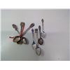 Image 1 : 934.  Lot of assorted sterling silver spoons, about 65 grams