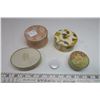 Image 1 : 953. Lot of vintage powder boxes and small ring box