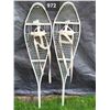 Image 1 : Vintage metal snowshoes.