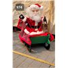 Image 1 : Indoor/ outdoor Santa sleigh.
