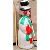 Image 2 : Snowman blow mould, over 36” tall.