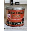 Image 1 : Arm-Chair Club pipe tobacco tin.
