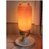Image 2 : Vintage Boudoir lamps on milk glass base. Matches # 1047