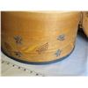 Image 5 : Vintage wood, hand painted hat box.