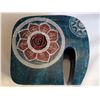 Image 2 : Turquoise etched stone elephant book ends & 3 books including”Give me a bid to go”