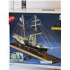 Image 3 : Wooden ship model kit ready to build. Complete.
