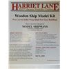 Image 9 : Wooden ship model kit ready to build. Complete.