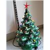 Image 3 : Vintage ceramic light up Christmas tree.