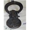 Image 3 : Cast iron western door knocker.