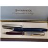 Image 3 : Mid century  Sheaffer's boxed fountain pens & pencil. Staple remover included.