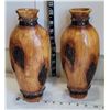 Image 4 : Eagle & Bear carved vases.