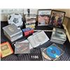 Image 1 : Collection of music on 8 track, cd, dvd, cassette plus 2 cases for discs.