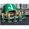 Image 1 : 7 Saskatchewan Roughriders player bobble heads.