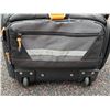 Image 4 : CineBags Large professional camera carrying case on wheels, with cushioned dividers. Some fraying.