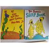 Image 3 : 5 Vintage Dr. Seuss books including On Beyond Zebra (1955 banned). Other 4 print dates 1962, 1965, 1