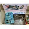 Image 2 : Revell P-40B Tiger Shark model plane & paints.