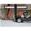 Image 6 : Vintage 1981 Playmobile Esso Service Station, 1974 people & 1965 Shelby Cobra diecast car.