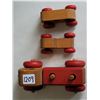 Image 3 : 3 mid century wooden Rascal toys made in Canada.