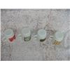 Image 3 : 4 Vintage Fire King/Anchor Hocking Mugs