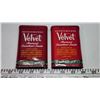 Image 2 : 2 Velvet tobacco tins