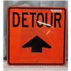 Image 1 : Detour highway sign