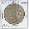 Image 1 : 1922 US Peace dollar