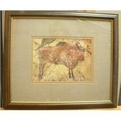 Cave Lithograph