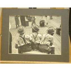 Three Children Waiting