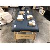 Image 2 : INNER STRENGTH BLUE PORTABLE MASSAGE TABLE