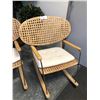 Image 2 : WICKER ROCKING CHAIR