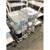 Image 1 : TWO 3 TIER MOBILE SPA CARTS