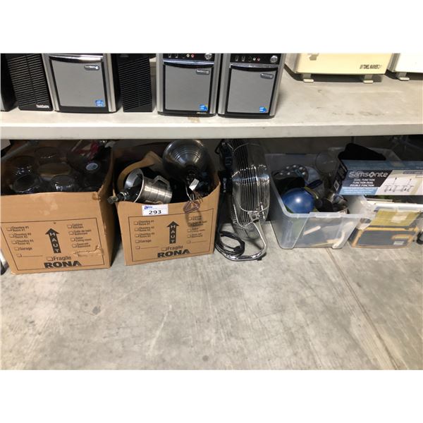 LOT OF HOUSEHOLD MISC