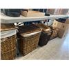 Image 2 : LOT OF ASSORTED RATTAN BASKETS
