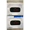 Image 2 : 2 TIMEX DUAL ALARM CLOCKS