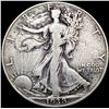 Image 1 : 1938-D Walking Liberty Half Dollar NICELY CIRCULAT