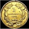 Image 2 : 1862 Rare Gold Dollar CLOSELY UNCIRCULATED