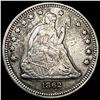 Image 1 : 1862 Seated Liberty Quarter NEARLY UNCIRCULATED