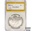 Image 1 : 1883-O Morgan Silver Dollar PGA MS64+