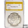 Image 1 : 1886-S Morgan Silver Dollar PGA MS63 PL