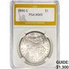 Image 1 : 1890-S Morgan Silver Dollar PGA MS65