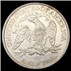 Image 2 : 1871 Seated Liberty Half Dollar CLOSELY UNCIRCULAT
