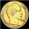 Image 1 : 1852-A France .1867oz Gold 20 Francs CLOSELY UNCIR
