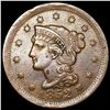 Image 1 : 1852 Braided Hair Large Cent NICELY CIRCULATED